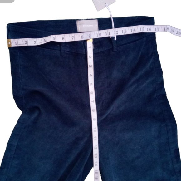 Everlane "The Corduroy Wide Leg Pant" Teal 12 - Picture 13 of 13